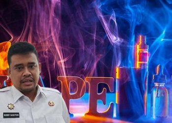 Gubernur Sumut Bobby Nasution- Larang Vape. (Foto Ilustrasi jurnalx.co.id)
