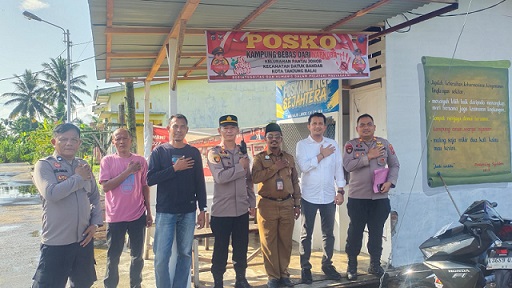 Polres Tanjungbalai Nilai Lomba Kampung Bebas dari Narkoba