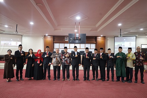 Wakil Walikota Tanjungbalai Muhammad Fadly Abdina Lantik Sembila Lantik Pejabat Administrator dan Pengawas