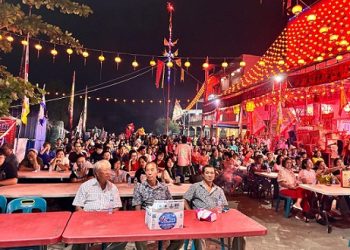 Polres Tanjungbalai Pengamanan Perayaan Ulang Tahun Dewa Ki Hu Ong Ya di Vihara Ki Ong Keng