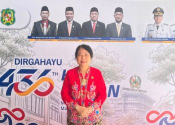 Anggota DPRD Medan Fraksi PDIP DPRD DR Dra Lily. MBA, MH. (Foto Ist)