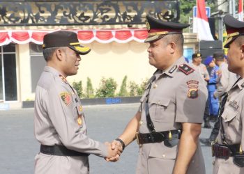 Kapolres Tanjungbalai, AKBP Welman Feri, S.I.K. M.I.K pimpinan Sertijab Wakapolres