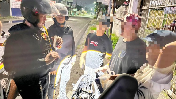 Timsus Dayok Mirah Polres Pematangsiantar Laksanakan Patroli Rutin Malam Hari