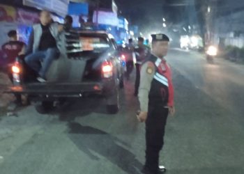 Personil fungsi Polres Pematangsiantar laksanakan patroli BLP