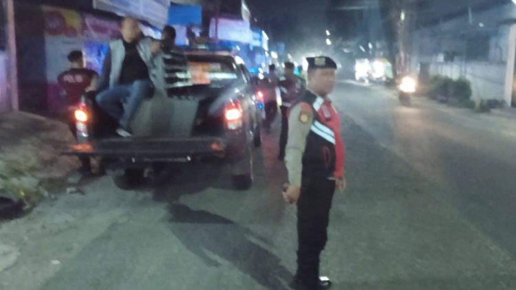 Personil fungsi Polres Pematangsiantar laksanakan patroli BLP