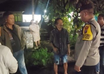 Polseķ Sianțar Marihat Mediasi Pelemparan Rumah di Gang Buntu