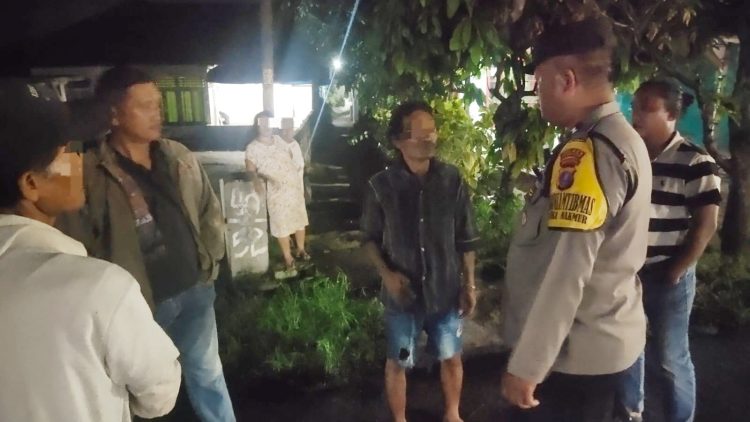 Polseķ Sianțar Marihat Mediasi Pelemparan Rumah di Gang Buntu
