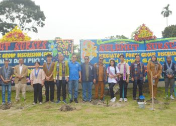 GMKI PSS Bersama GAMKI dan PIKI Gelar FGS Serta Penanaman Pohon di Panombeian Panei