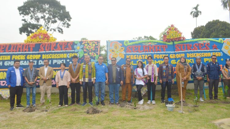 GMKI PSS Bersama GAMKI dan PIKI Gelar FGS Serta Penanaman Pohon di Panombeian Panei