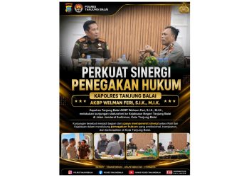 Kapolres Tanjungbalai AKBP Welman Feri, SIK MIK silaturahmi ke Kantor dan Kejari Tanjungbalai