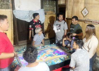Polisi gerebek lokasi judi tembak ikan di Jalan Bengkel, Kelurahan Pulo Brayan, Kecamatan Medan Timur, Kota Medan. (Foto Ist)