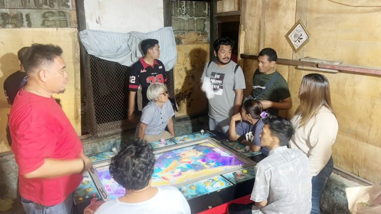 Polisi gerebek lokasi judi tembak ikan di Jalan Bengkel, Kelurahan Pulo Brayan, Kecamatan Medan Timur, Kota Medan. (Foto Ist)