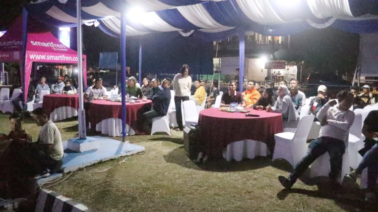 Kapolres Simalungun AKBP Marganda Aritonang, S.H. S.I.K. M.M menggelar kegiatan Nonton Bareng (Nobar) Final Piala Dunia Sepak Bola FIFA 2026
