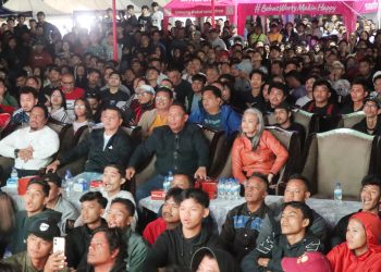 Kapolres Pematangsiantar AKBP Sah Udur T.M. Sitinjak SH. SIK. MH Nobar Final Piala Dunia 2026 Bersama Masyarakat
