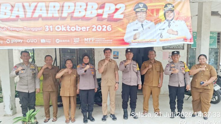 Kapolsek Siantar Utara IPTU Nana Sandra SH melakukan Kunker ke Kantor Kelurahan Bane