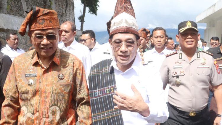 Kapolres Simalungun AKBP Marganda Aritonang, S.H. S.I.K. M.M dampingi Kunker Wamenkes RI di Skrining TBC
