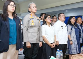Wali Kota Pematangsiantar Wesly Silalahi SH MKn dan Kapolres Pematangsianțar AKBP Sah Udur T.M Sitinjak SH. SIK. MH hadiri acara WSO Angels Awards Awarding Ceremony bagi RS Murni Teguh Horas Insani Pematangsiantar dan Murni Teguh Memorial Hospital