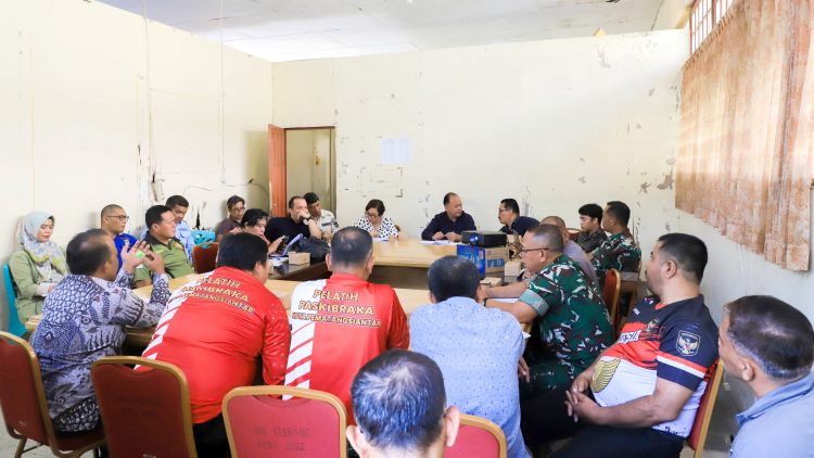 Pemko Pematangsiantar bersama Forkopimda melaksanakan rapat persiapan peringatan HUT ke-81 Kemerdekaan RI
