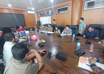 Rapat Dengar Pendapat (RDP) di Komisi 4 DPRD Medan terkait dengan Prasarana, Sarana, dan Utilitas (PSU) di Kompleks Contempo Regency. (Foto Ist)