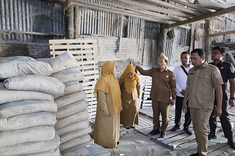 Pemko Tanjungbalai Sidak Toko Bangunan