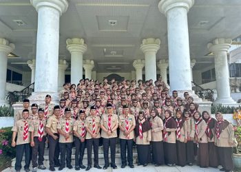 Wakil Wali Kota Tanjungbalai Muhammad Fadly Abdina Lepas Kontingen Kwarcab Kota Tanjungbalai Ikuti Jambore Daerah Sumut XI Tahun 2026