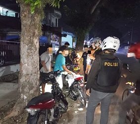 Tim khusus (Timsus) Dayok Mirah Polres Pematangsiantar melaksanakan patroli rutin
