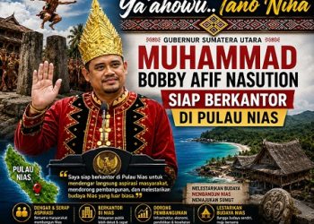 Gubsu Bobby Nasution-Pulau Nias. (Foto Ilsutrasi jurnalx.co.id),