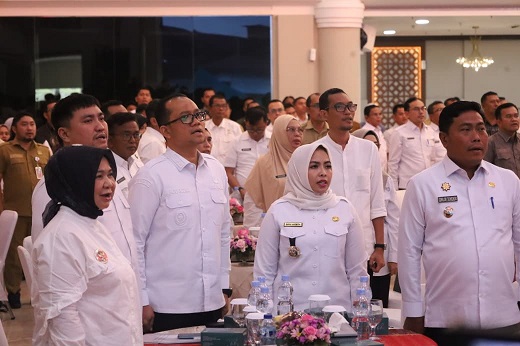 Wakil Wali Kota Tanjungbalai Muhammad Fadly Abdina Ikuti Rakor Monitoring dan Asistensi Penggunaan TKD Tambahan