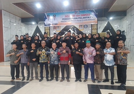 Wali Kota Tanjungbalai diwakili Staf Ahli Bidang Pembangunan, Anwar Ruji hadiri pengukuhan dan pelantikan Pengurus Ikatan Pejuang Honor R4 (IPHR) Kota Tanjungbalai