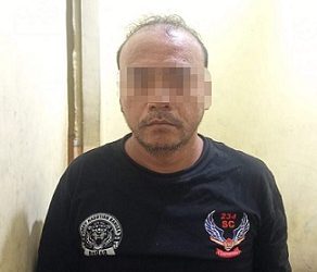 Polisi mengamankan HAP alias DD diduga melakukan tindak pidana penganiayaan terhadap seorang mahasiswa. (Foto Ist)