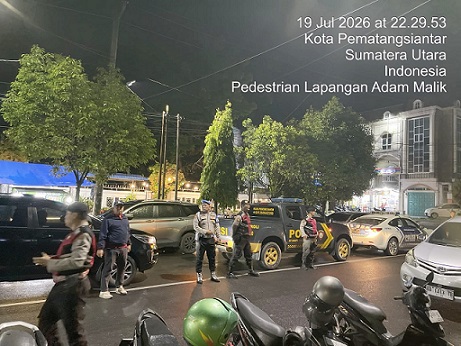 Kasat Intelkam AKP Hary Isdyanto SH. MH Pimpin Patroli BLP
