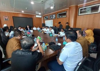 Komisi 4 DPRD Kota Medan menyayangkan ketidakhadiran Dishub Kota Medan dalam Rapat Dengar Pendapat (RDP) terkait polemik retribusi parkir di Kawasan Industri Medan (KIM). (Foto Ist)