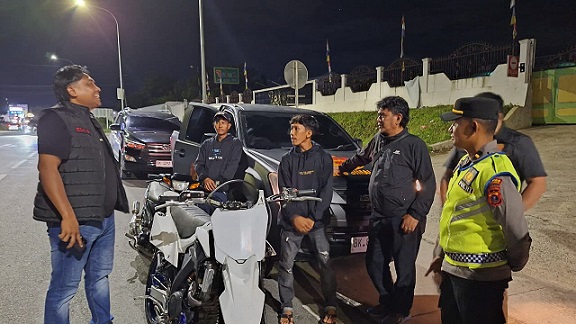 Tim Resmob Sat Reskrim Polres Simalungun Sisir Jalur Lintas Sumatera Hingga Dini Hari