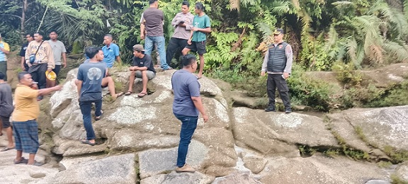 Kaposlek Tanah Jawa Kompol Banuara Manurung SH pimpin pencarian terhadap korban Suwanda