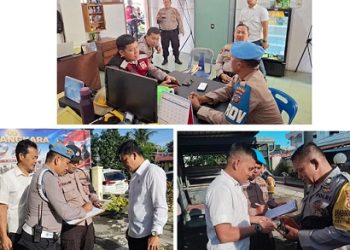 Propam Polres Pematangsiantar Laksanakan Ops Gaktibplin