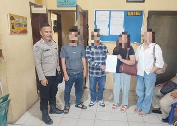 Personil Polseķ Siantar Martoba Selesaikan Dugaan KDRT dengan problem solving