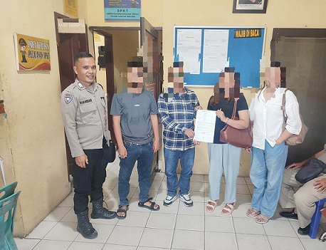 Personil Polseķ Siantar Martoba Selesaikan Dugaan KDRT dengan problem solving