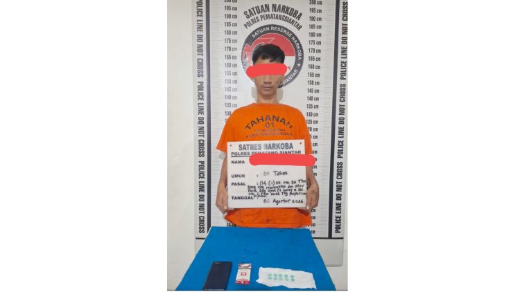 Tersangka MP dan barang bukti