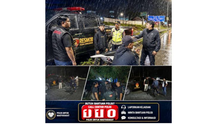 Tim Resmob Polres Simalungun Intensifkan Patroli KRYD