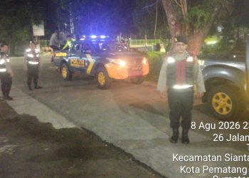 Polres Pematangsiantar Laksanakan KRYD Hingga Subuh