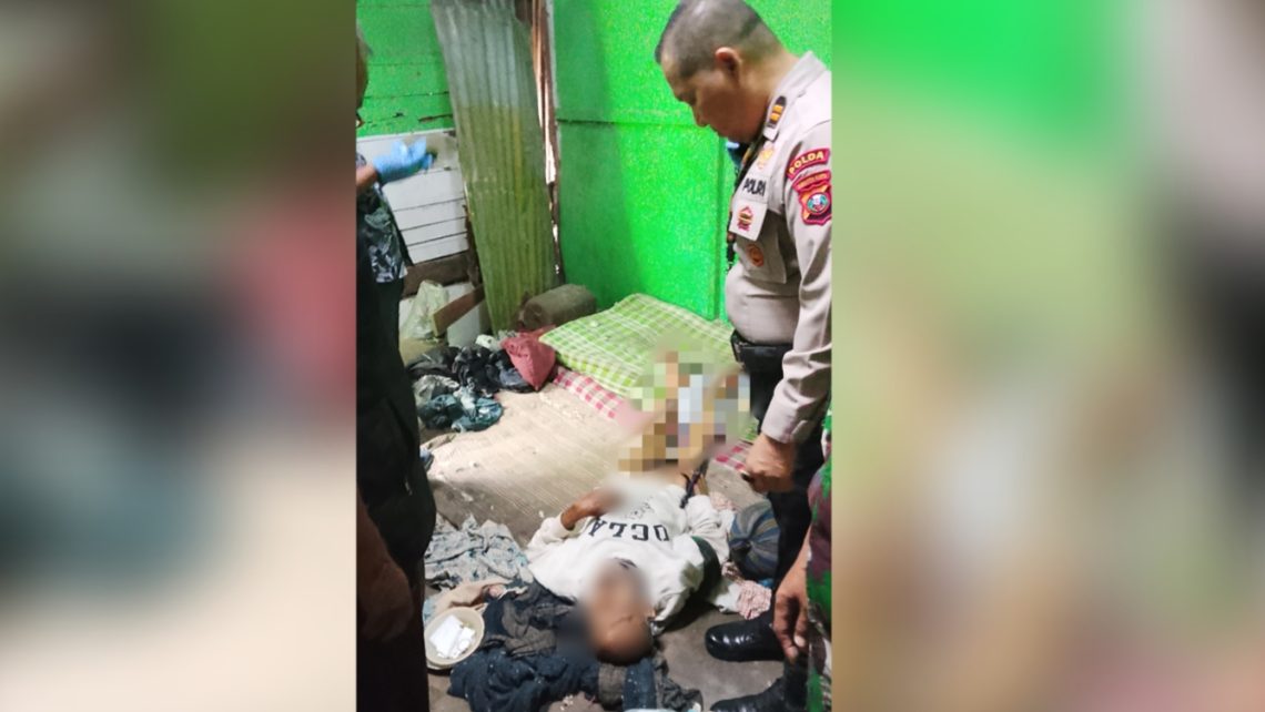 Jenajah korban JPS alias TS Ditemukan Meninggal dirumahnya