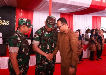 Wakil Wali Kota Tanjungbalai Mayjen TNI Hendy Antariksa hadiri Kunker Pangdam I/Bukit Barisan ke Kodim 0208/Asahan