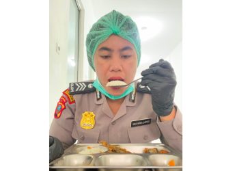 Dokkes Polres Pematangsiantar melaksanakan Safety Food di SPPG 2 YKB Cabang Pematangsiantar