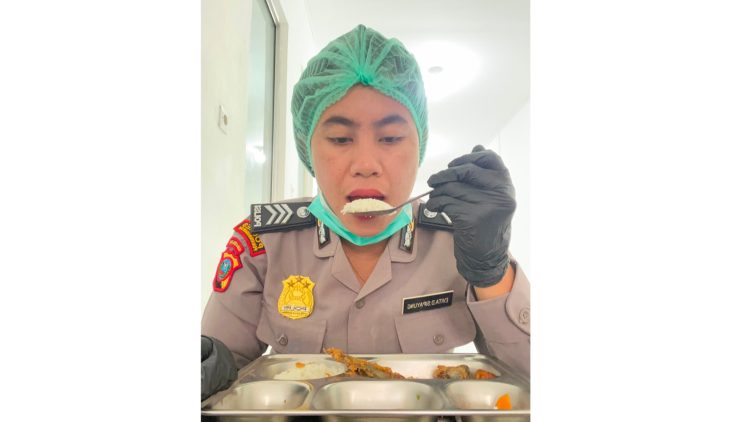 Dokkes Polres Pematangsiantar melaksanakan Safety Food di SPPG 2 YKB Cabang Pematangsiantar