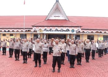 Polres Simalungun Gelorakan Semangat Patriotisme dalam Peringatan HUT RI ke 81