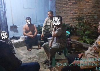 Personil Polsek Siantar Timur Cek Laporan Adanya Orang Mabuk Diduga Bawa Sajam