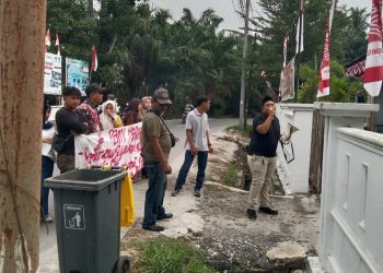 PAMI saat gelar aksi unjuk rasa