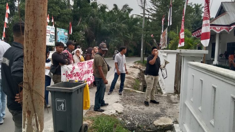 PAMI saat gelar aksi unjuk rasa