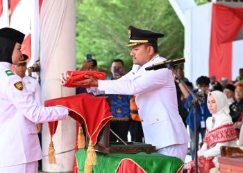 Wali Kota Tanjungbalai Mahyaruddin Salim Pimpin Upacara Peringatan HUT Ke-81 Kemerdekaan RI