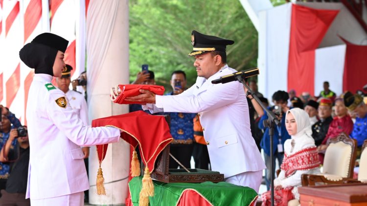 Wali Kota Tanjungbalai Mahyaruddin Salim Pimpin Upacara Peringatan HUT Ke-81 Kemerdekaan RI